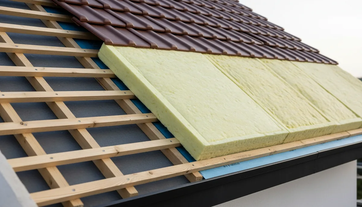 Isolation toiture par l'extérieur prix au m2 : tarifs et aides 2026
